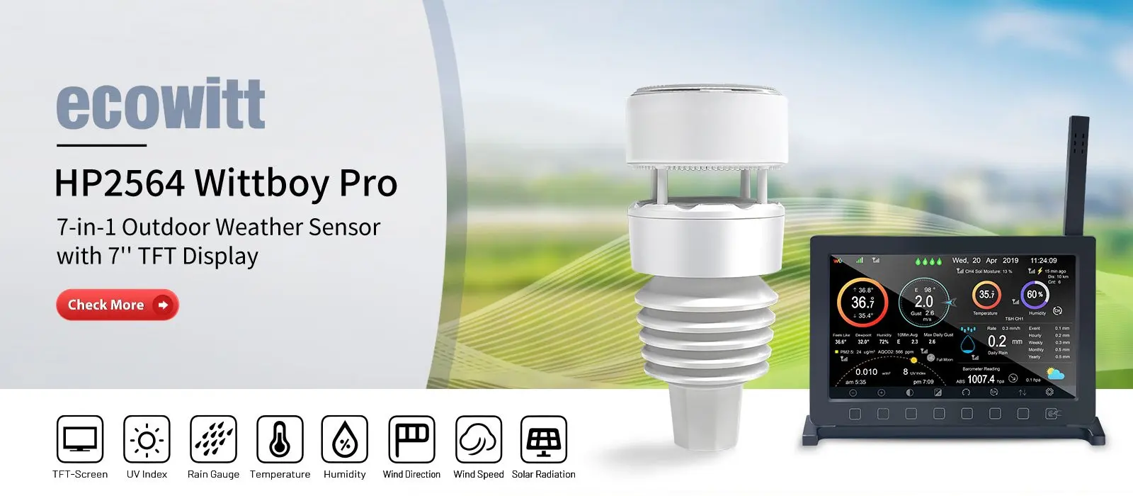 Professional Weather Products  Smart Home Product – Ecowitt