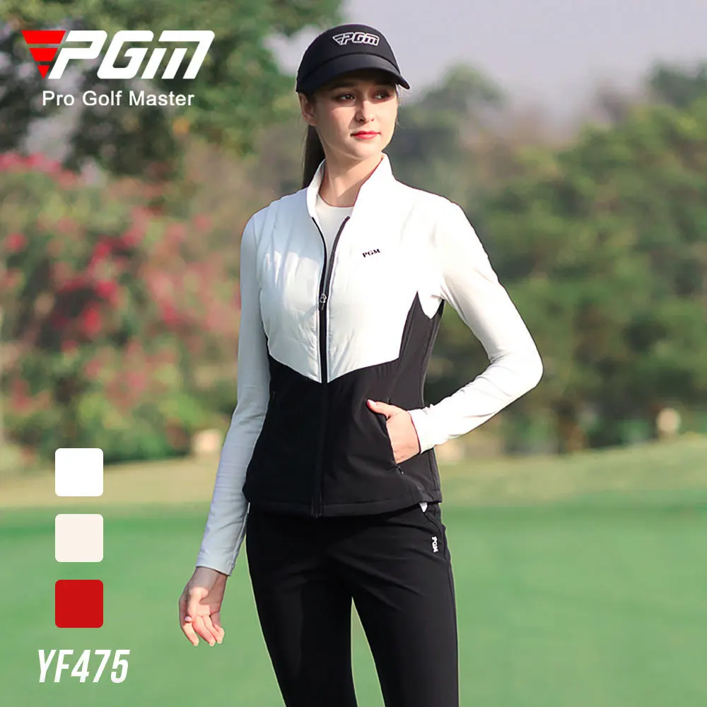 Pgm Golf Vrouwen Vest Herfst Winter Katoen Warme Kleding Ultra Lichtgewicht  Sport Lady Top YF475 Groothandel| | - AliExpress