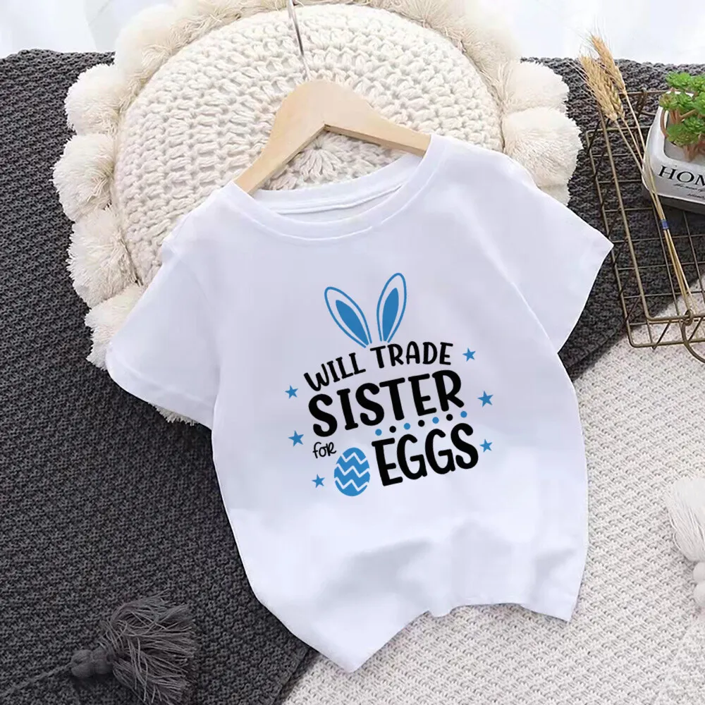 Kids Funny Easter Bunny Shirt 3