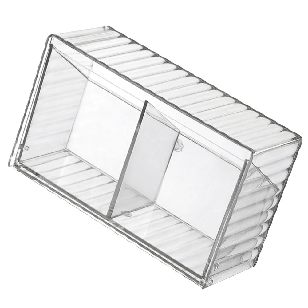 

Sticky Wall-mounted Cotton Swab Storage Box Balls Hair Tie Organizer Lipstick Boxes Bathroom Bins The Pet Office Container