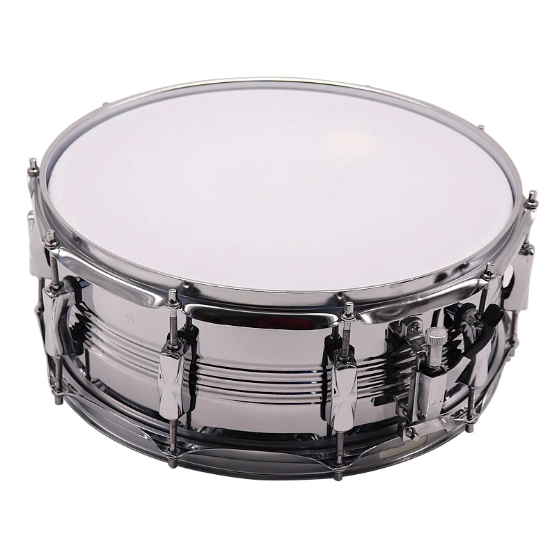 14inchDiameter55inchDepthSnareDrumTomDrumMetalDrum10Holes