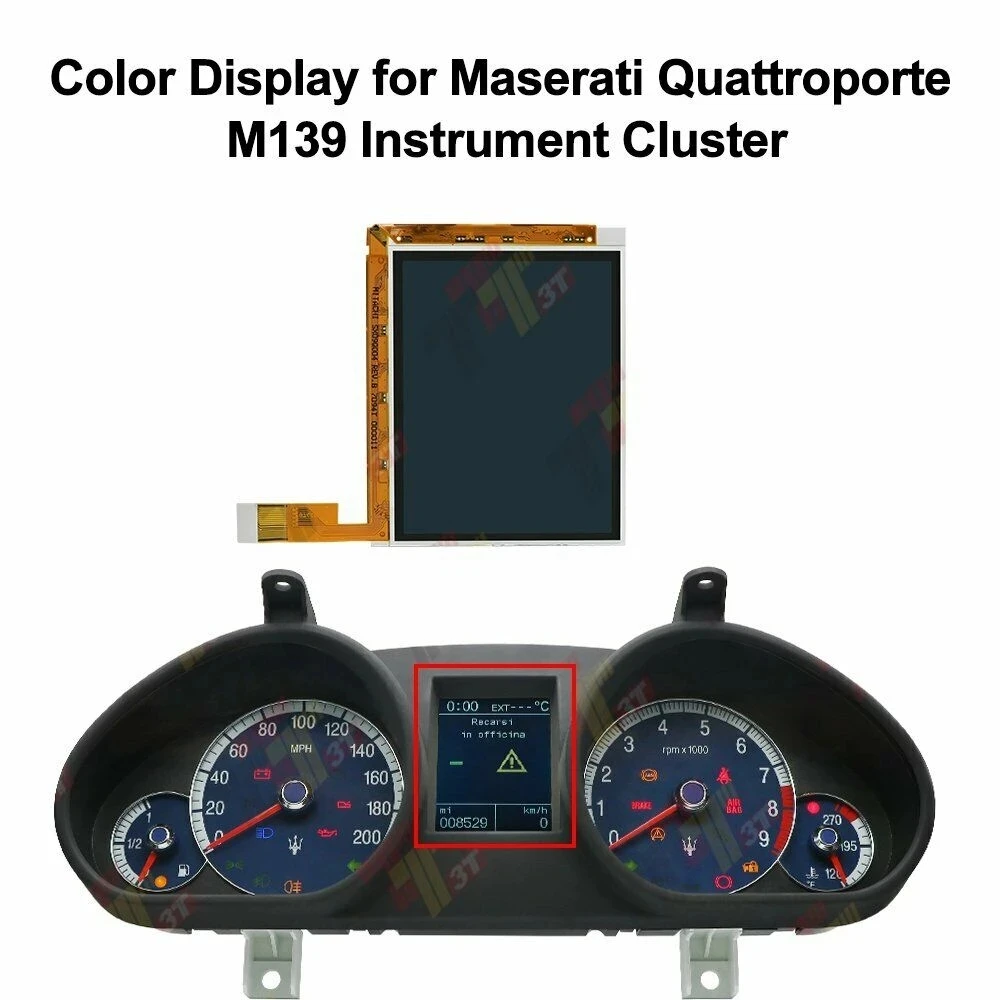 

Dashboard LCD Color Display for Maserati Quattroporte M139 Instrument Cluster