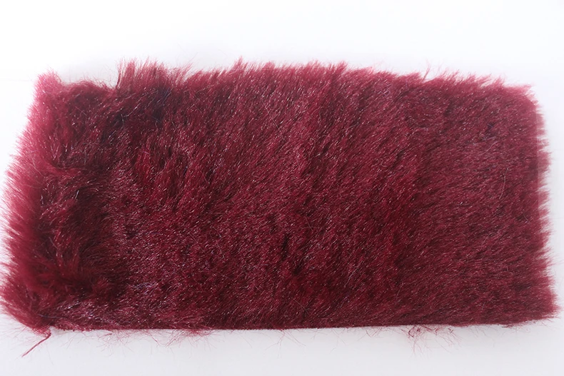 7MM Plüschstoff, reine Farbe, weiches Kunstkaninchenfell, Kleidung, Kissen, DIY-Dekorationsmaterial – Detail 5