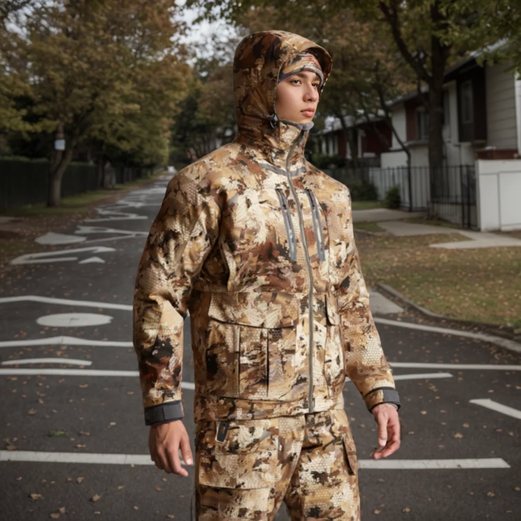 Insulated Camouflage Hunting Jacket 3