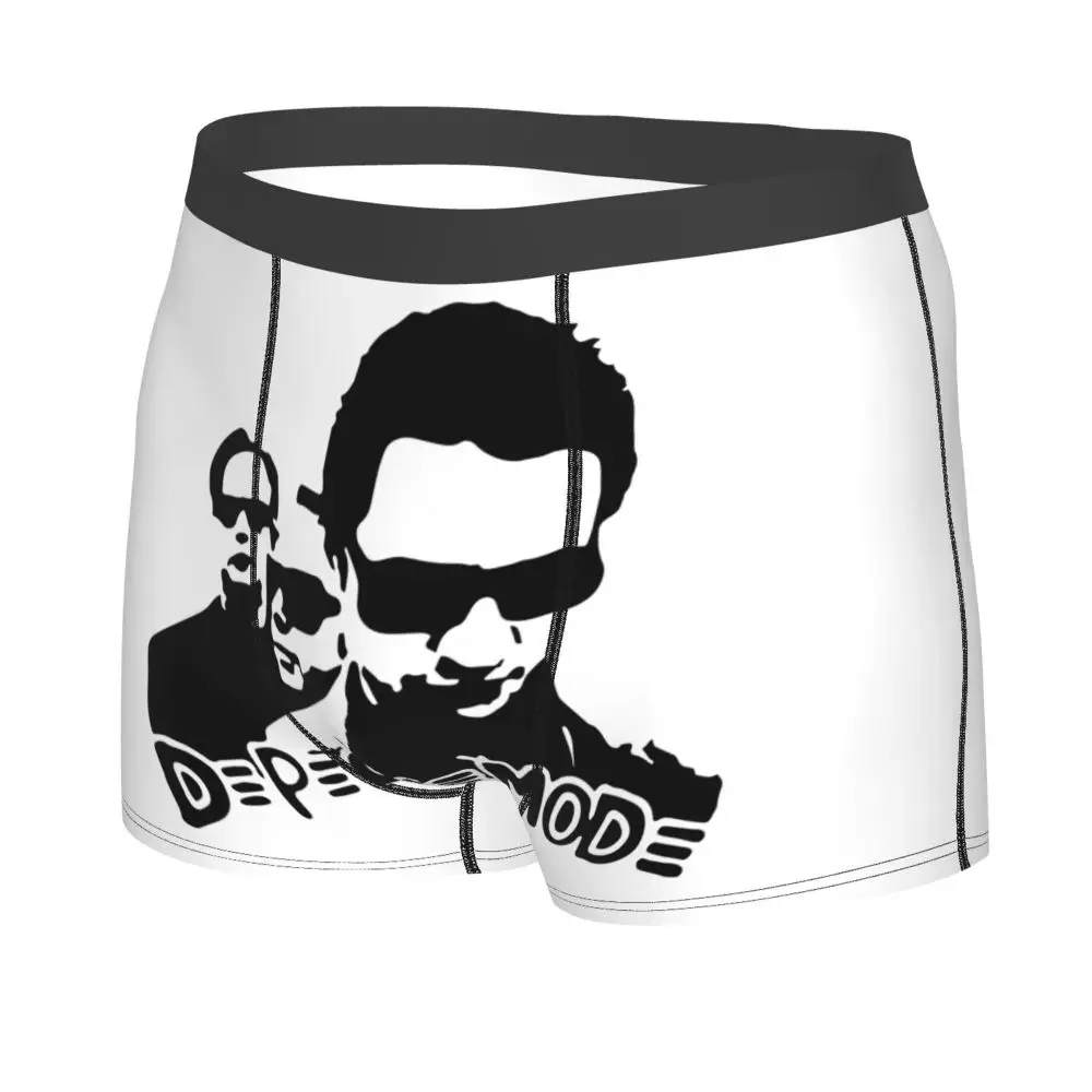 Custom Electronic Rock Depeche Cool Mode Boxers Shorts Men Briefs Underwear Cool Underpants
