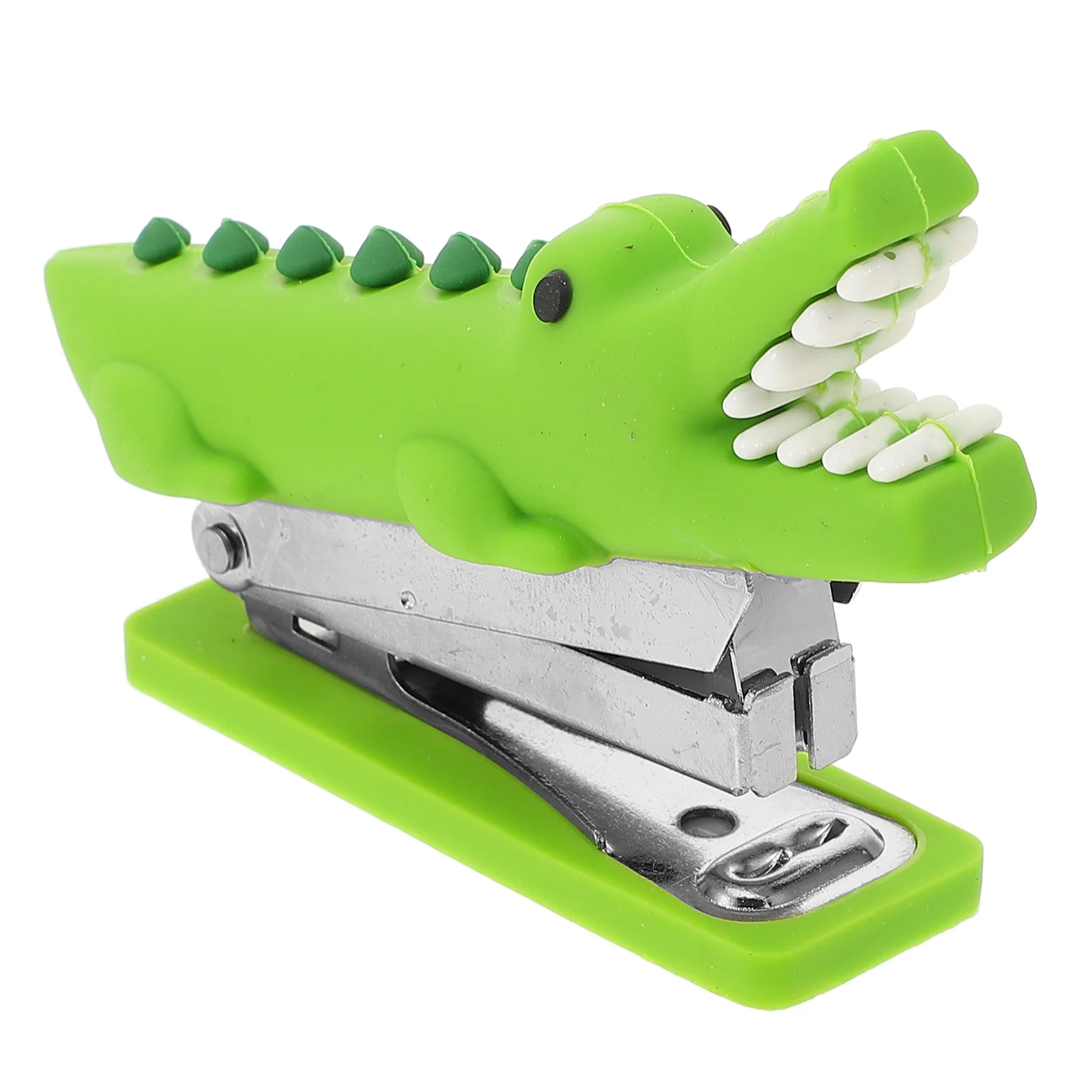 

Crocodile Stapler Cute Animal Funny Desk Poratble Mini Handheld Children School Prize Office Stationery