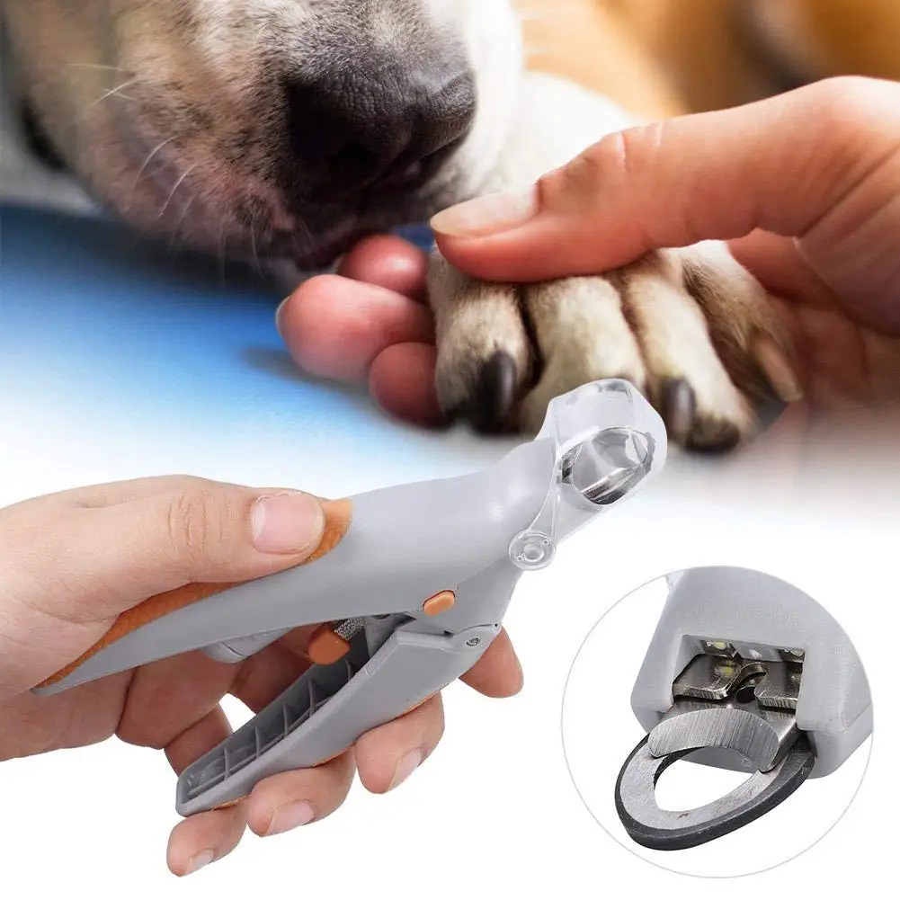

Pet Nail Clipper Scissors Pet Dog Cat Nail Toe Claw Scissors LED Light Nail Trimmer Cats Dogs Animal Grooming Pet Supplies