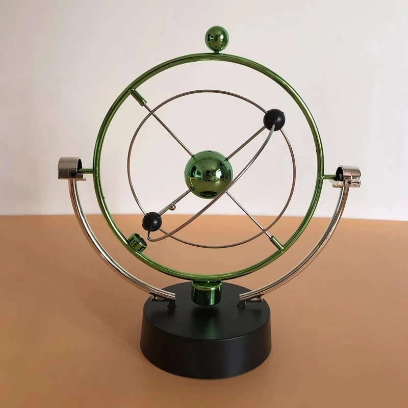 Juguete de modelo de movimiento perpetuo, Gadget de ciencia física,  decoración artística, bolas de equilibrio - AliExpress