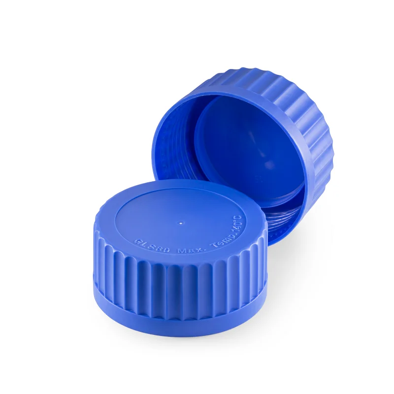 DURAN&reg; GLS 80&reg; Screw Cap, PP, blue, wide mouth, with lip seal, 1112716
