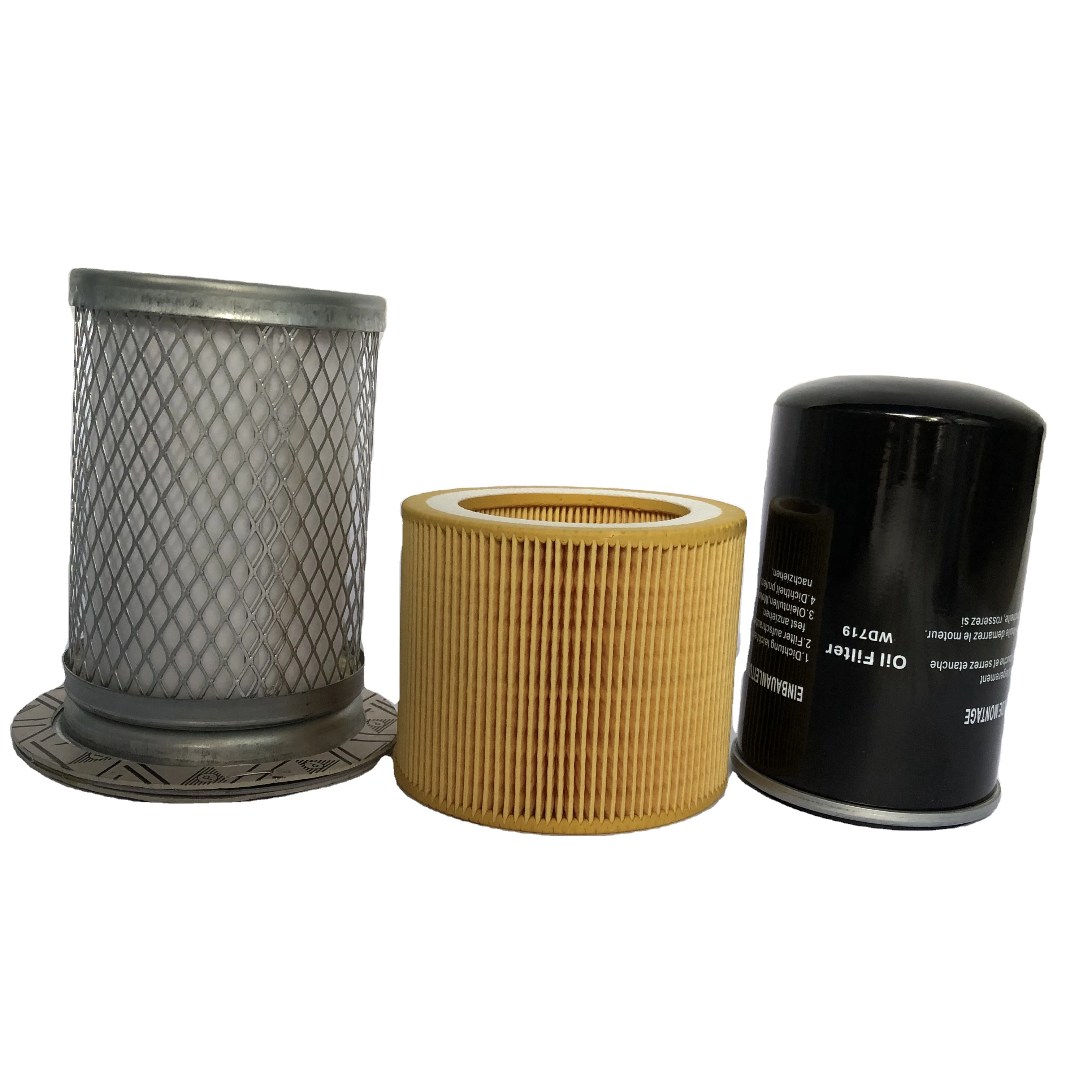 

Oil filter, air filter, oil separator filter for general screw air compressor
