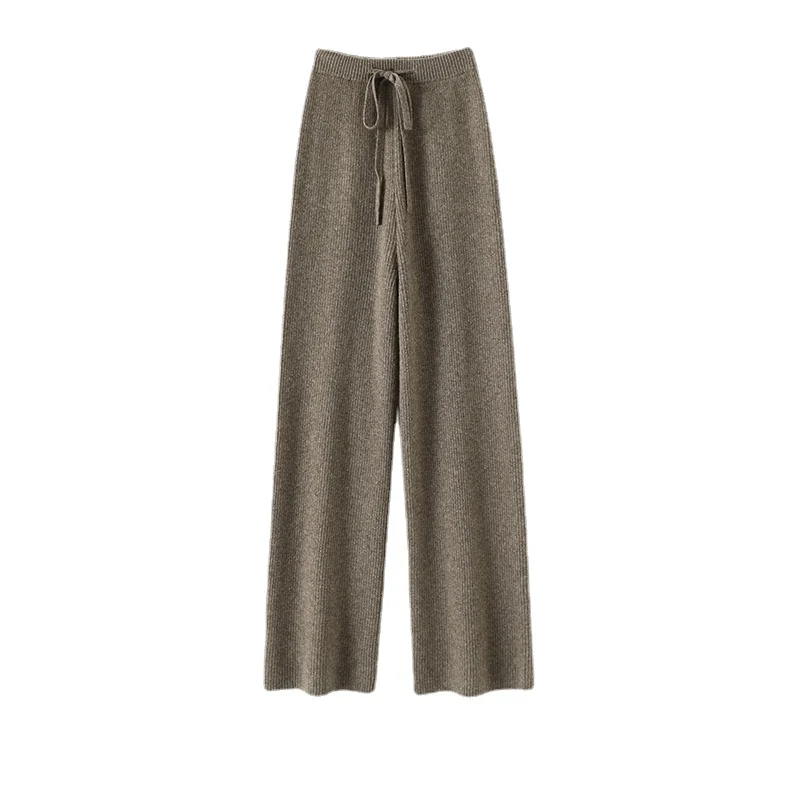 Дизайнерские новые кашемировые женские брюки