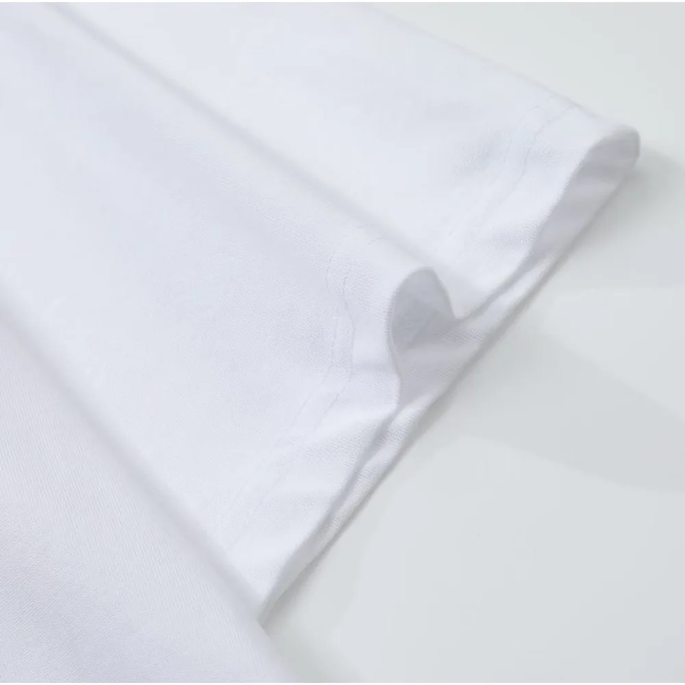 Summer New Letter Prin Sport Oversized Fashion Casual Loose Pure Cotton Comfort T-shirts Summer Men and Women Clothing 5
