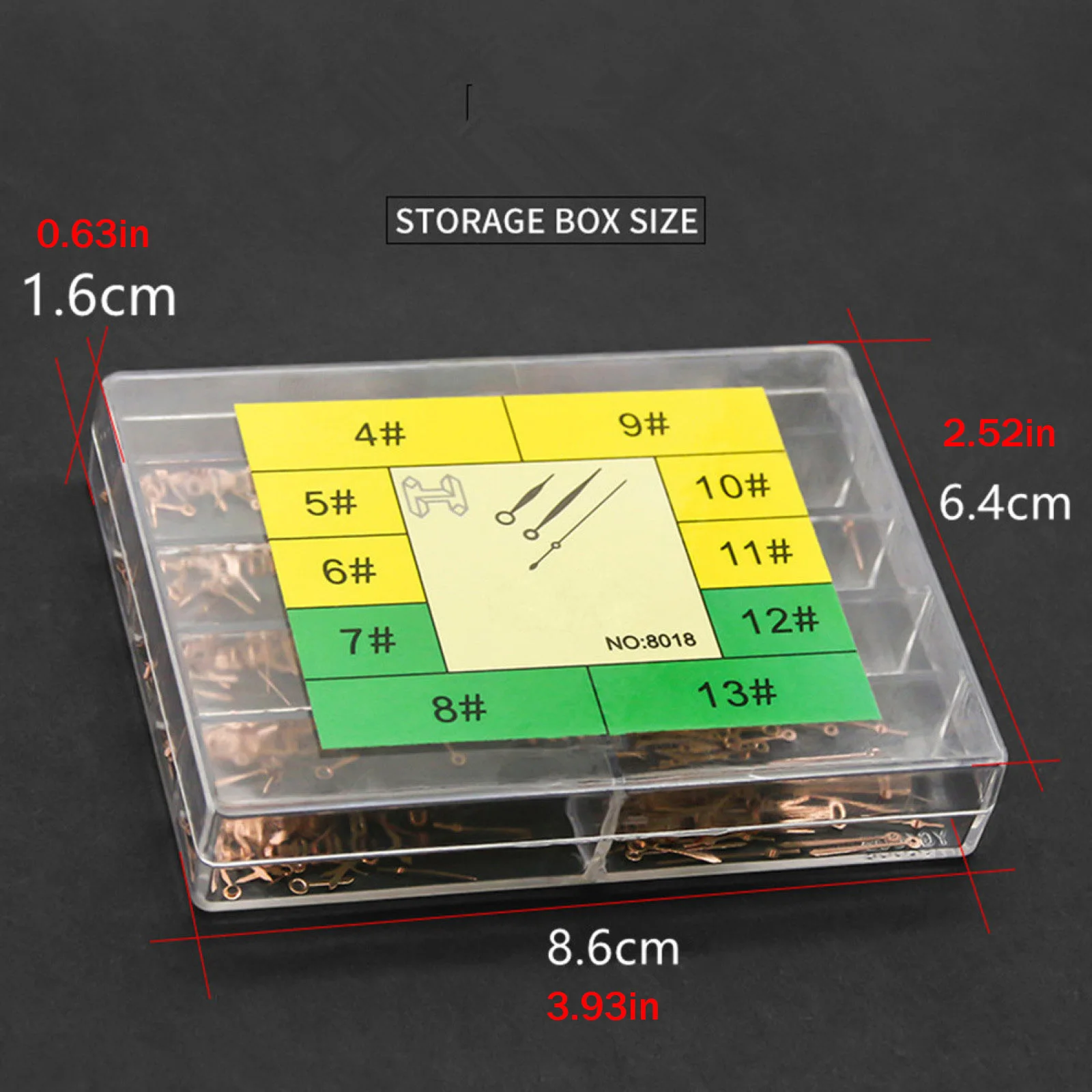 Assorted Watch Hands Replacement Kit - Premium Repair Accessories