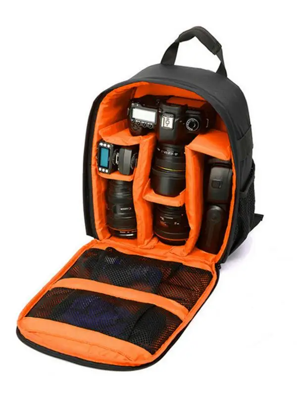 Waterproof Camera Backpack Small Camera Backpack Camera Bag Waterproof Camera Bag For SLR/DSLR Camera Lens And Accessories DSLR