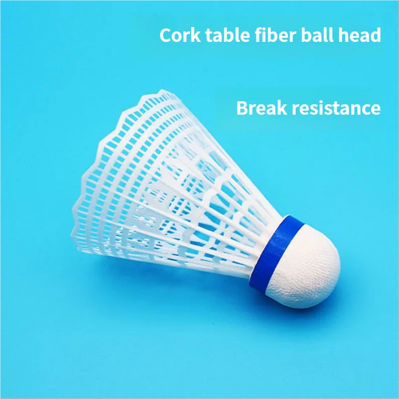 6-Pack Nylon Badminton Shuttlecocks 2