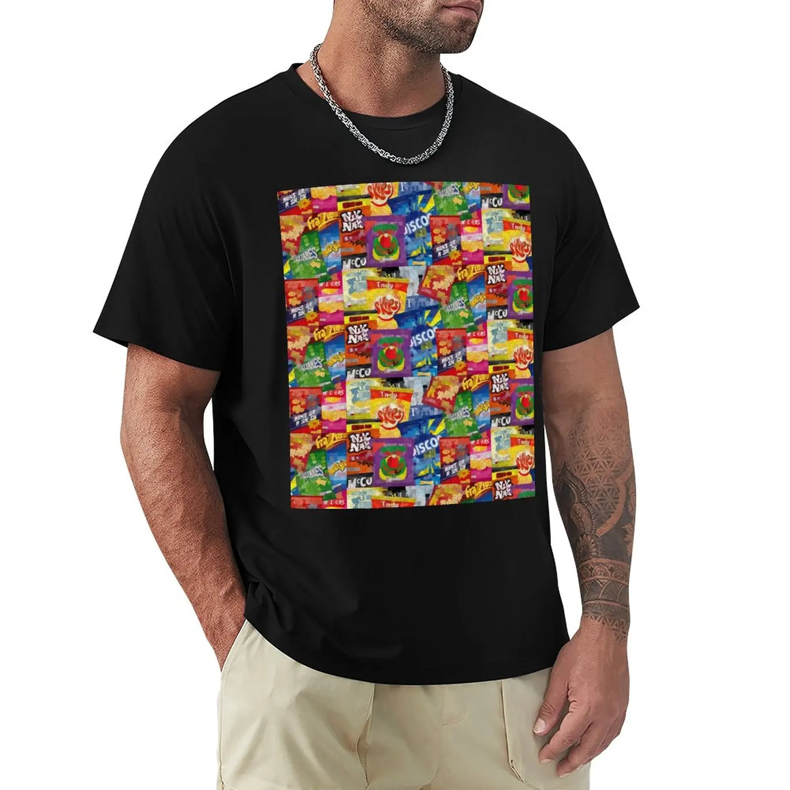 

Crisp Packet Montage T-Shirt hippie clothes customized t shirts custom t shirts mens vintage t shirts