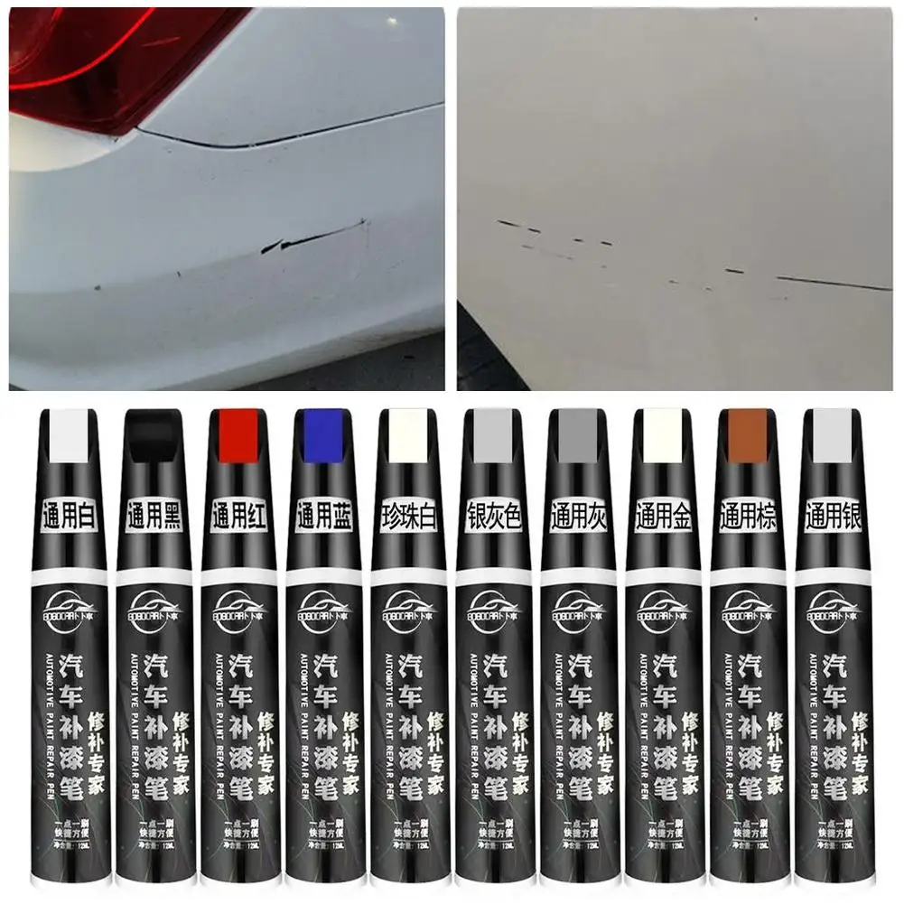 

Colorful Car Paint Pens Scratch Repair Car Paint Repair Pearl White Car -up Pen Universal Automotive Pen For Car Acces F7a7