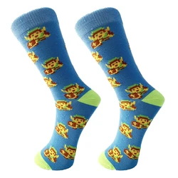 Zelda Tears of The Kingdom Anime Hip Hop Cotton Socks - Adult Casual Christmas Gift - 35-42 (Zelda B)