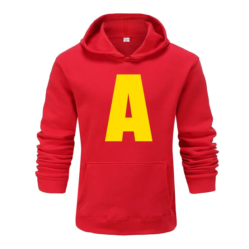 

Unisex Casual Sportswear, Men's Hoody Alvin Chipmunk Halloween Costume, Women's Pullover