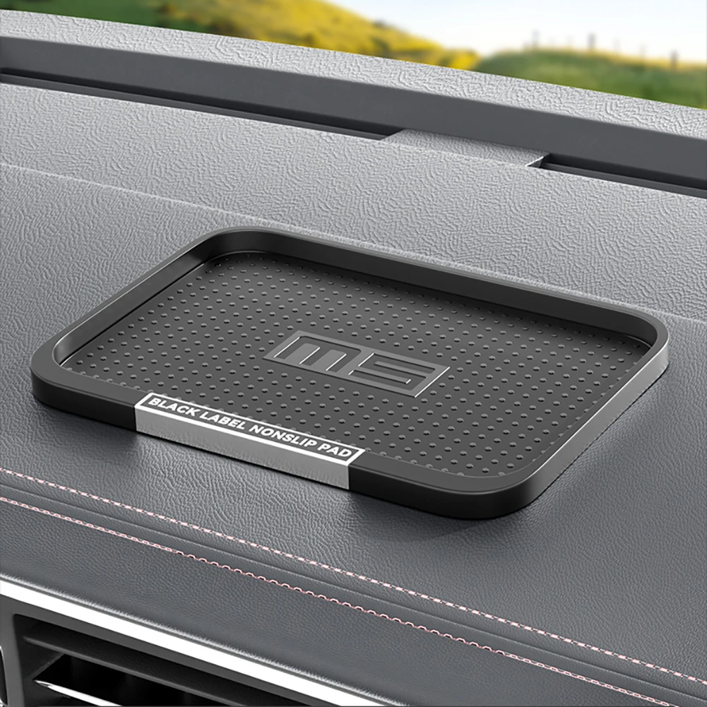 Car Dashboard Mat Anti Slip Silicone Storage Mat Phone Holder For Cell Phone Car Keys Sunglasses Placement