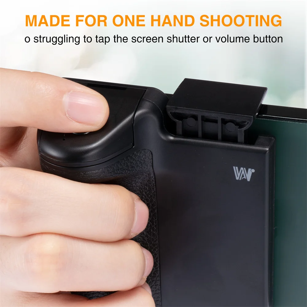 Smartphone Handheld Selfie Booster Hand grip Bluetooth Remote