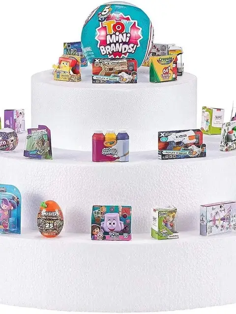 Mini Brands Surprise Ball 5 Petals Different Doll Surprise Blind Egg Guess and Demolition Music Gacha for Kids Gift Toys 2