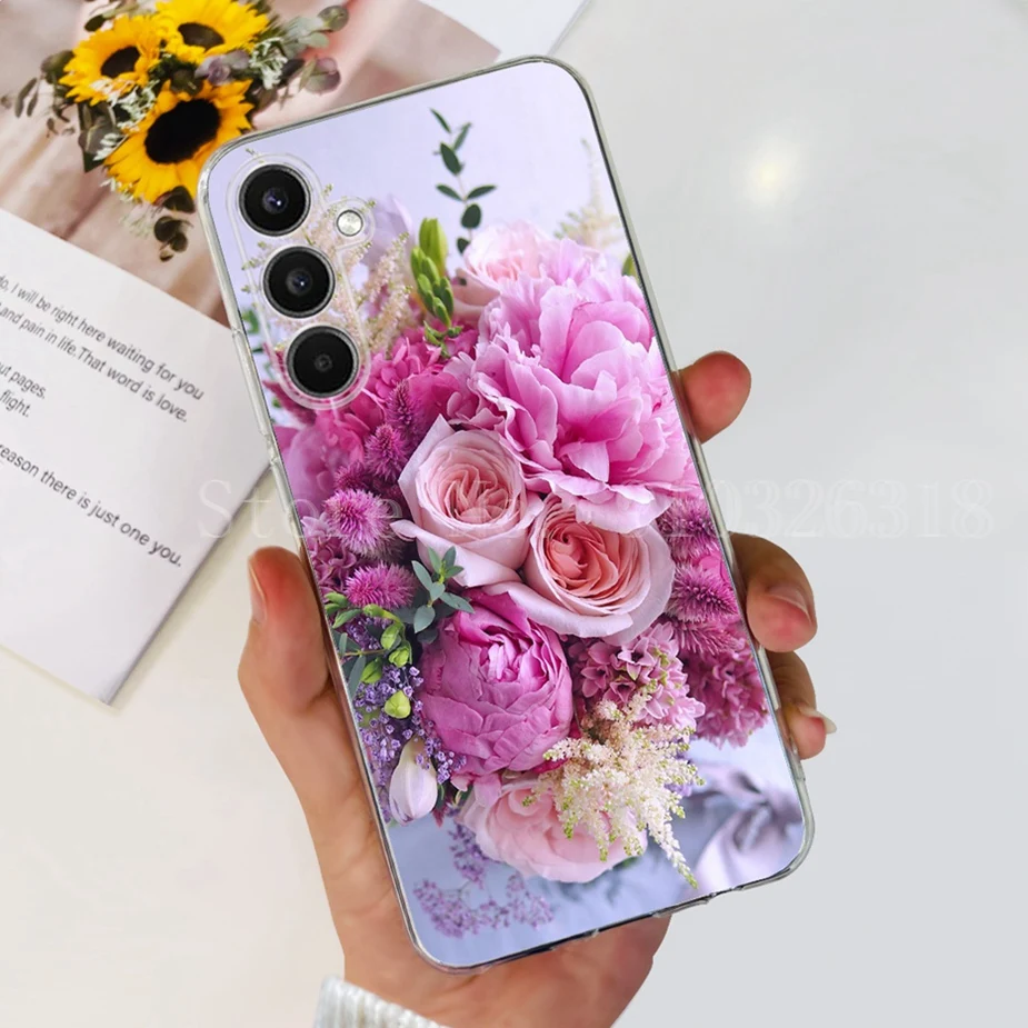 Cute Cat and Butterfly Soft Silicone Phone Case - Stylish Protective Cover