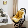 1pc Rabbit Ear Shaped Cushion Office Seat Backrest Thickened Plush Seat Cushion Super Soft Decoration Home 2