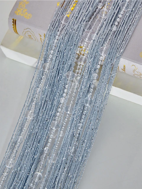 Crystal Beaded String Door Curtain Beads Room Divider Fringe