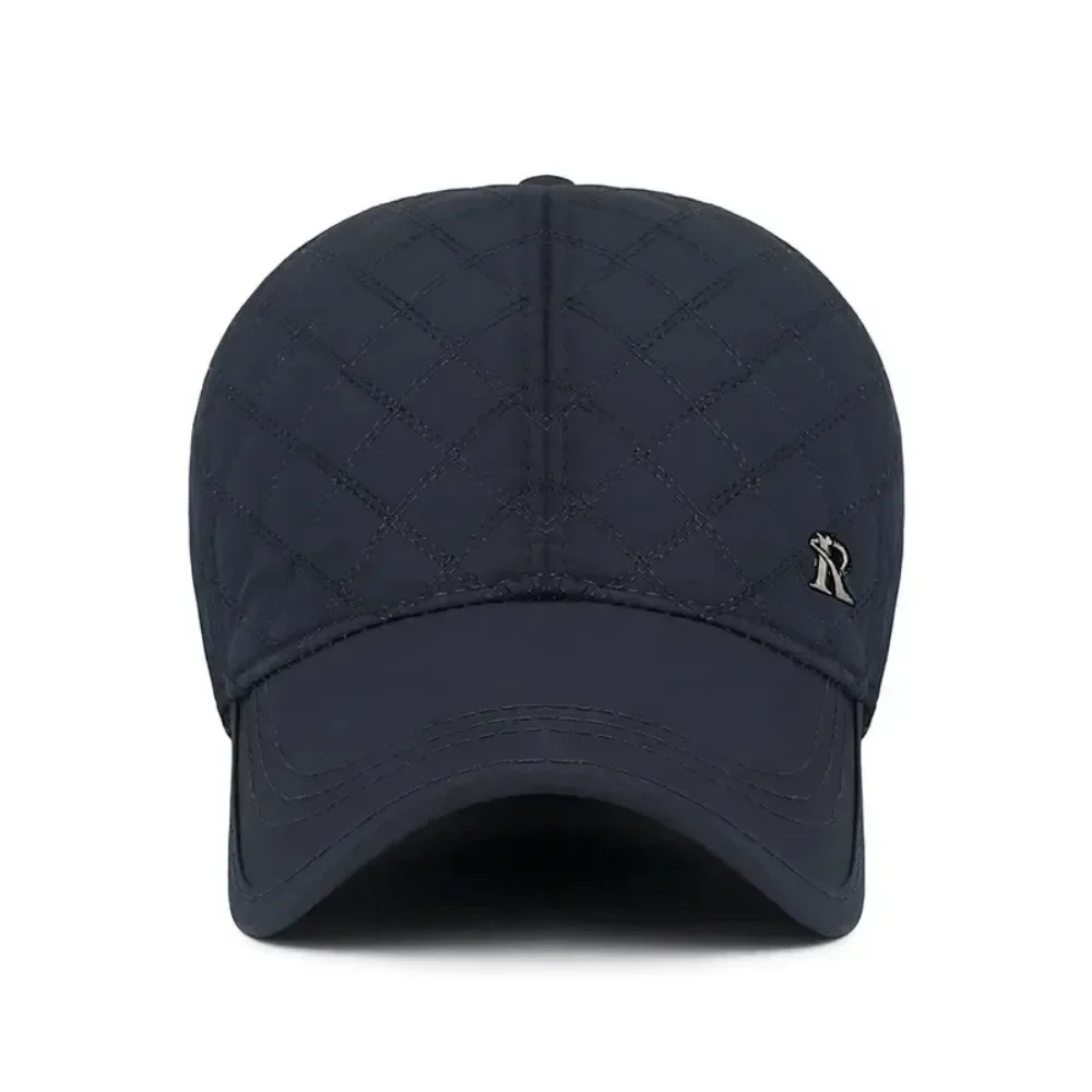 New Unisex Middle-Aged and Elderly Winter WindProof, Cold-Proof and Warm Baseball Cap with Ear Protection, Thickened Peaked 모자
