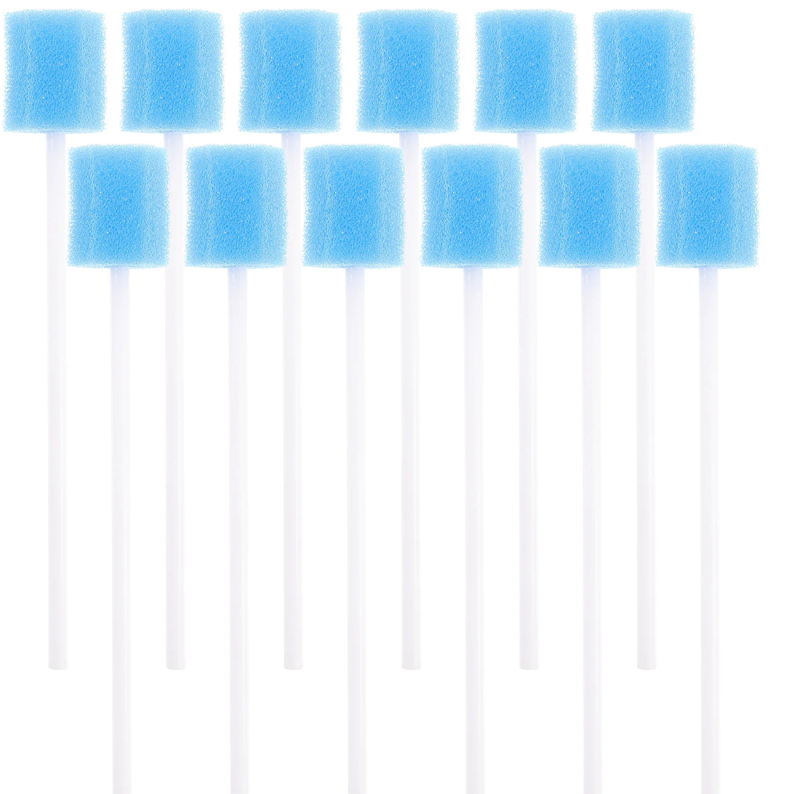 

Healeved Cotton Swabs Cotton Swabs 100 Pcs Mouth Swabs Elderly Disposable Sponge Stick Mouth Care Sponge Tooth Cleaning Sponge