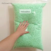 Colours No Bleeding 500g/bag Polystyrene Styrofoam Beads For Slime Mini Foam Balls Decorative Ball DIY Craft Supplies TOYS BEAD 2