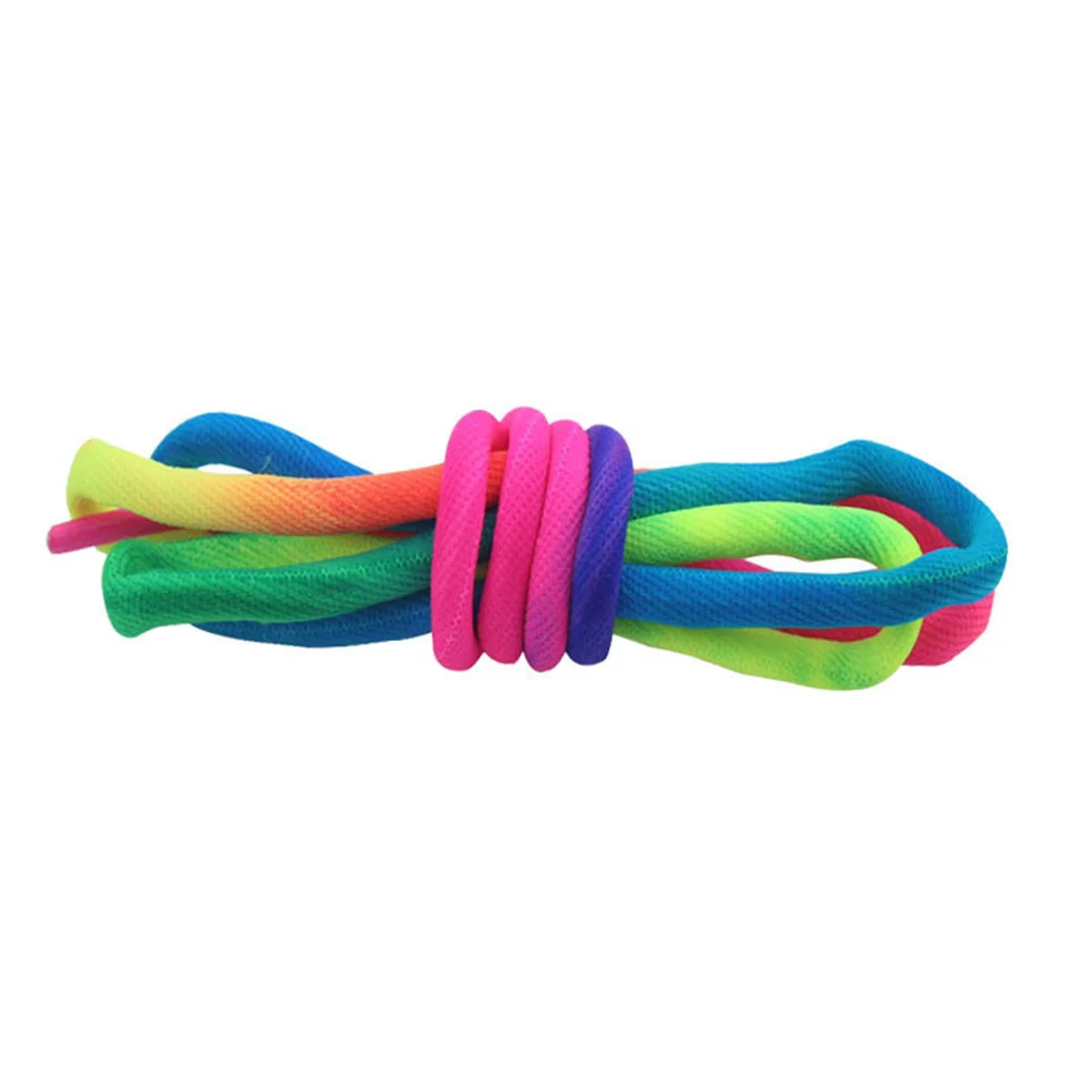 

Accessories For Sneakers Rainbow Laces Shoelaces Sneakers Round Elasticity Accessories Fashion Polyester