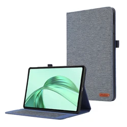 Premium Soft Cowboy Stand Flip Cover for HonorPad X8a 11 inch (Blue)