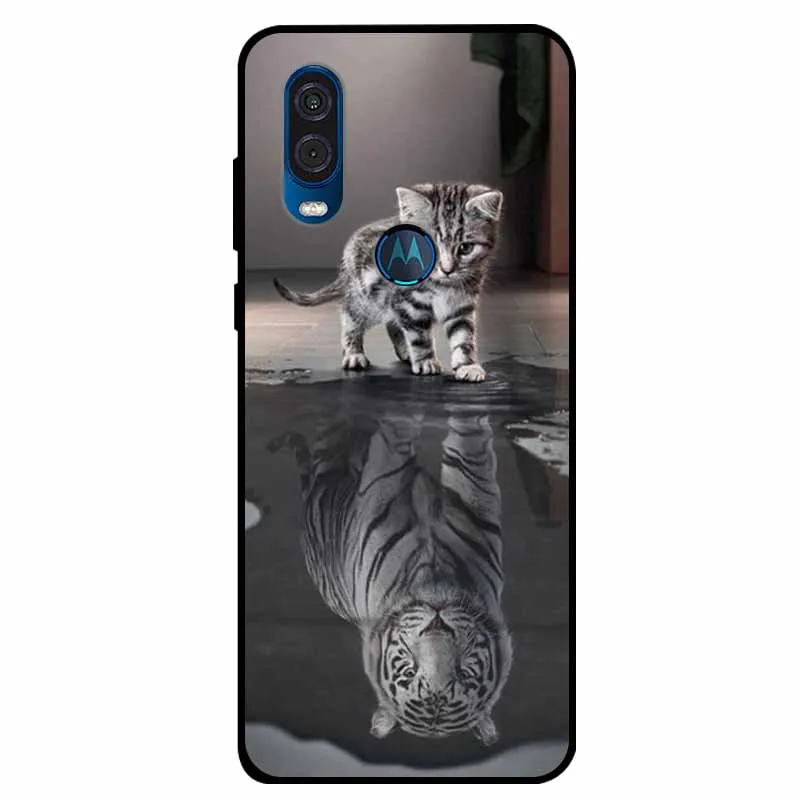 Stylish Black Silicone Phone Case with TPU Bumper