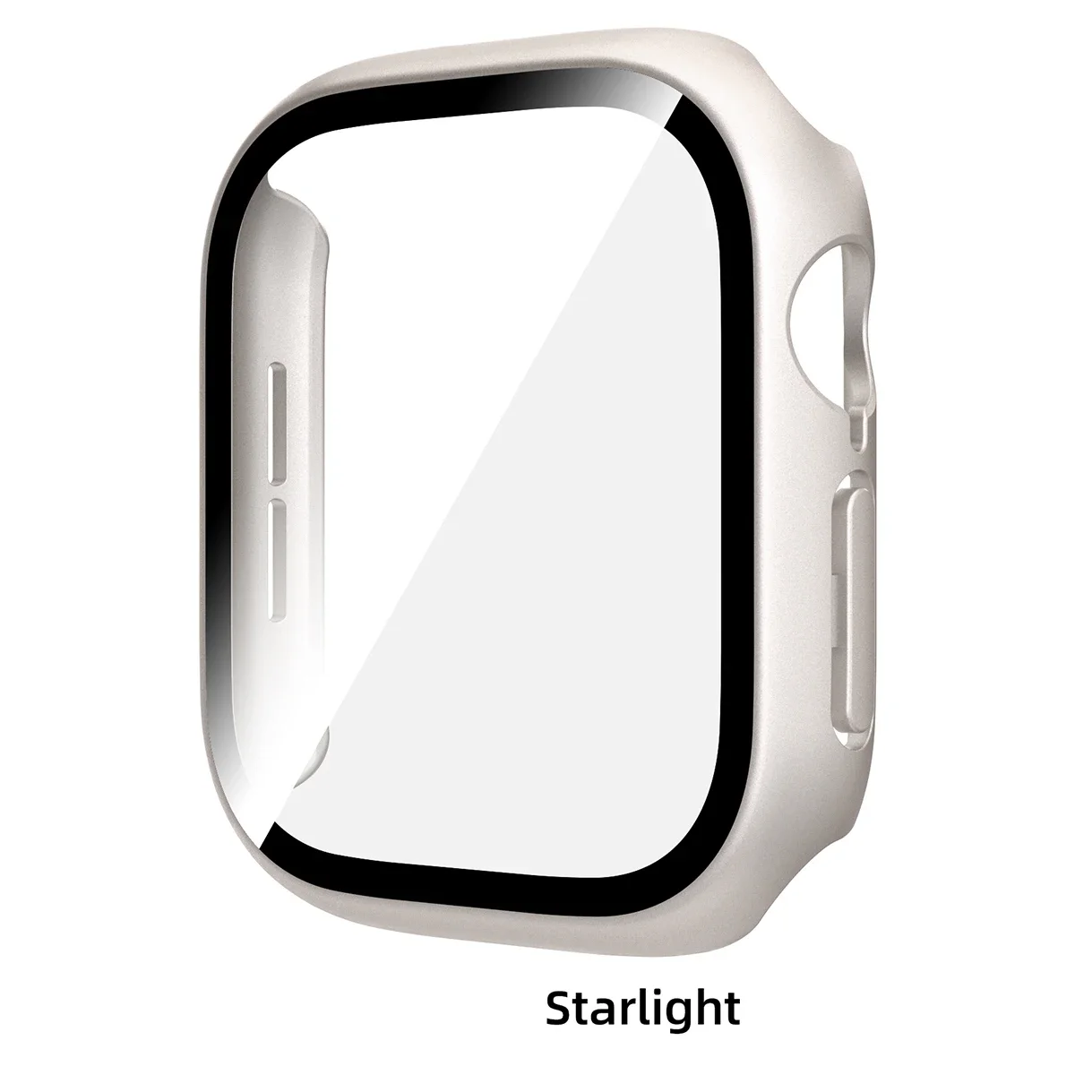 Premium Tempered Glass and Case Screen Protector with Bumper for Smartwatch Accessories