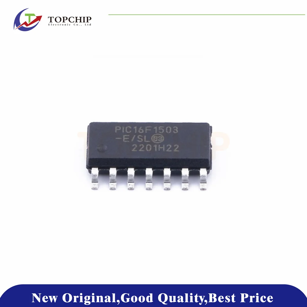 

1Pcs New Original PIC16F1503-E/SL PIC 20MHz 11 FLASH 3.5KB SOIC-14 Microcontroller Units (MCUs/MPUs/SOCs)