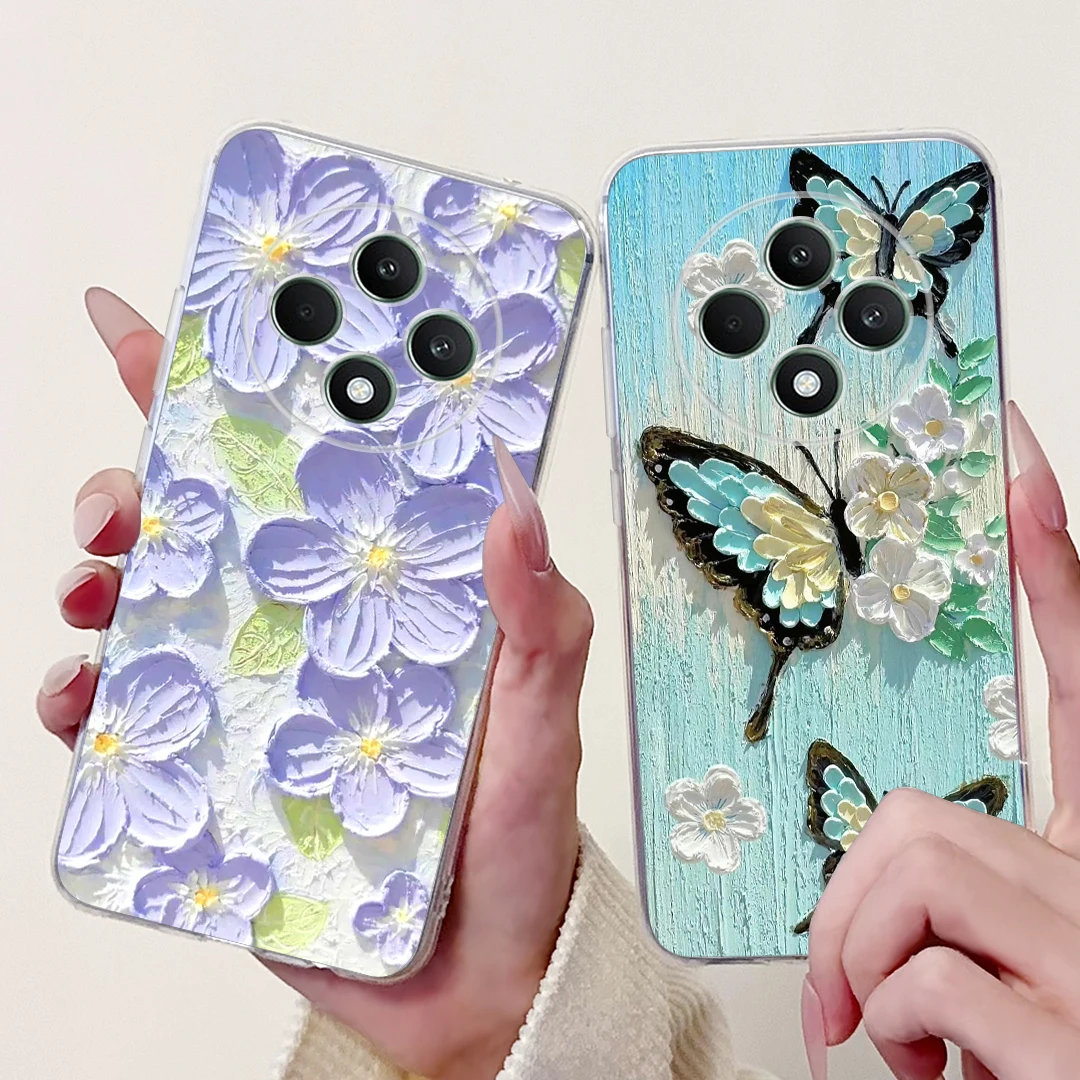 Stylish Butterfly Painted Soft Silicone Case -
