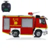 RC Fire Truck 1/14 4x2 3-speed Transmission Remote Control Fire Fighting Vehicle Light Sound Painted Assembled Car TH24162 3