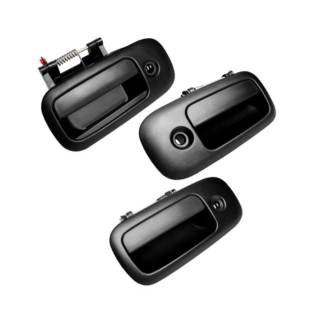 3pcs Outside Door Handle Exterior Door Handles For Chevrolet Express 1500 2500 1996-2009 25942270 25942271 25942272 Car Parts 3