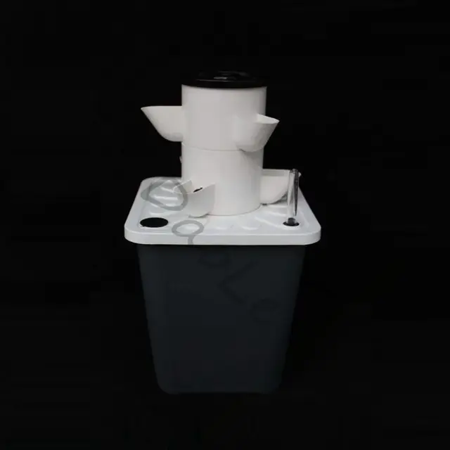 Diy Soilless Tenyésztési Berendezés Kert Erkély Méretű Ültetési Oszlop Pp Hidroponikus Kolonizációs Csészék Zöldség Ültetvényes - Image 2