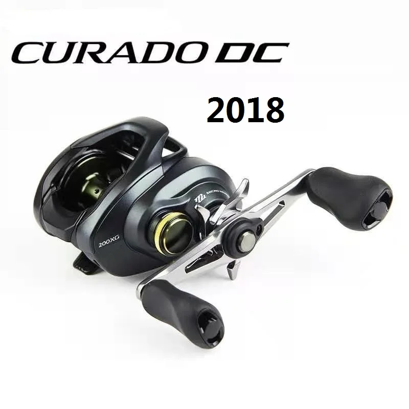 2018 NEW SHIMANO CURADO DC 150 150HG 150XG 151 151HG 151XG 6.2:1 7.4:1  8.5:1 Gear Ratio 5kg Low Profile Baitcast Fishing Reel