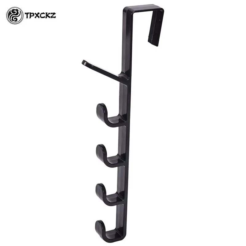 Hat Clothes Bag Hanger Hook Holder Cupboard Door Kitchen Cabinet Back Style Garbage Bag Storage Rack Organizer Hanging 1pc clothes hanger storage hanger storage hanger hook