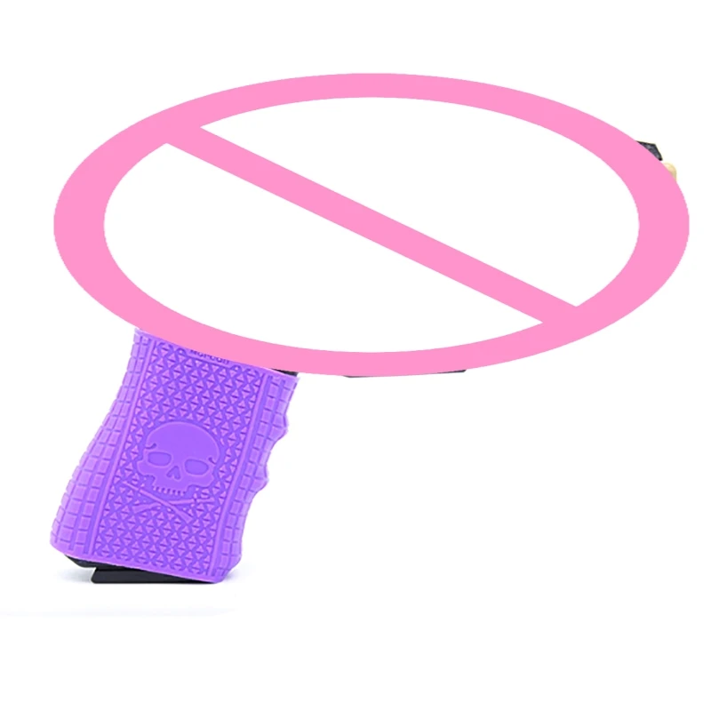 

Handgun Holsters Nonslip Cover Universal Tactically Rubber Cover Grip Sleeve