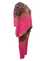 Plus Size Women’s Two-Piece Suit for Vacation and Leisure