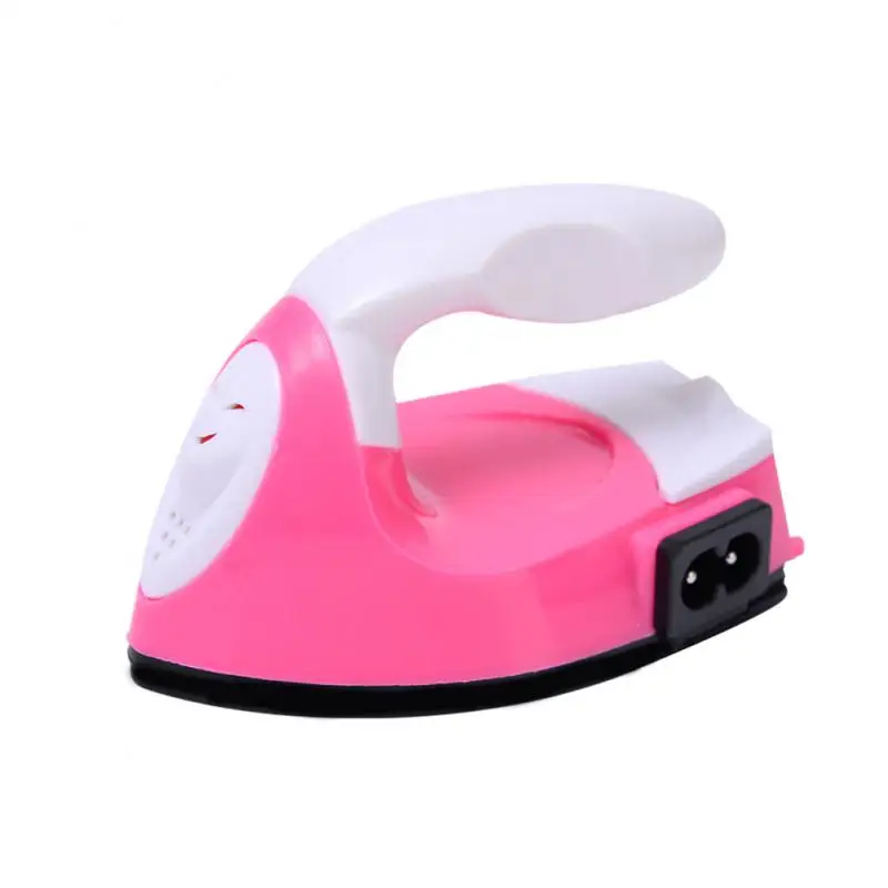 Mini Craft Iron Mini Heat Press Mini Iron Portable Handy Heat Press Small  Iron with Charging Base Accessories for Beads Patch Clothes DIY Shoes  T-shirts Heat Transfer Vinyl Projects (Pink)