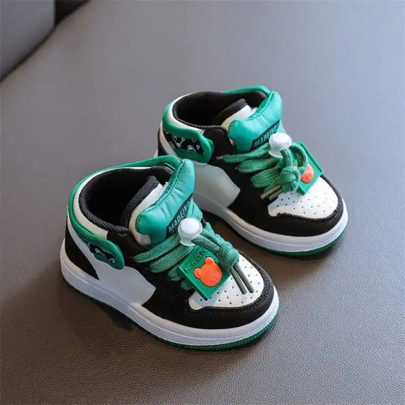 New Four Seasons Kids Single Sneaker Basketball Sports Shoes Boys Girls Sneaker Board Shoes Children Casual