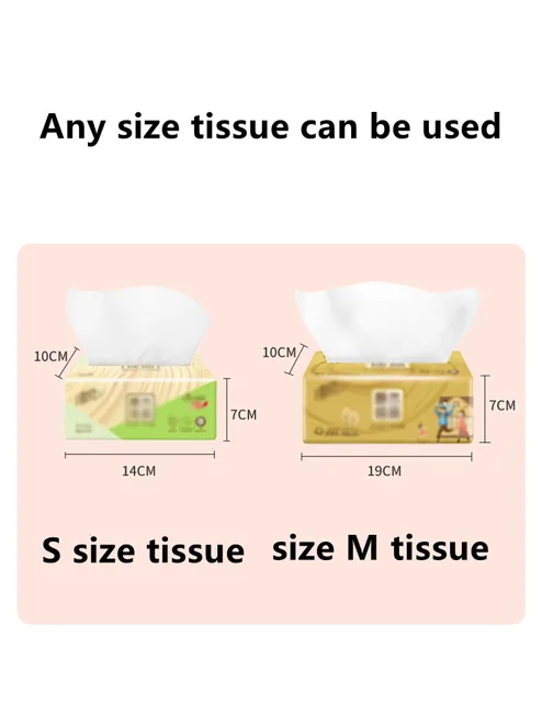 Plüsch Auto Tissue Box, Taschentuchbox Serviette Papierhalter Cartoon Tier  Tissue Box Hängende Auto Serviette Halter Kosmetiktücherbox Dekoration für  Auto Zuhause Schlafzimmer Wohnzimmer-27cmx20cm … : : Küche,  Haushalt & Wohnen