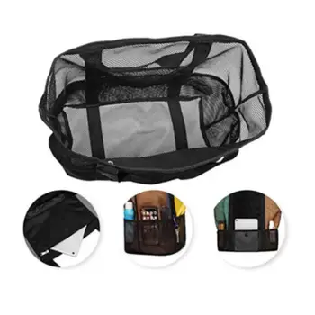 Large Mesh Beach Tote Bag 1