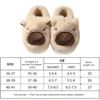 Plush Capybara Slippers Comfortable Slip-on House Shoes Non-Slip Fluffy Couple Slippers Furry Animal Slippers for Indoor Bedroom 6